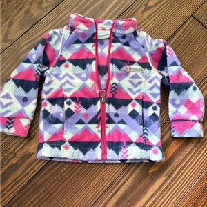 Columbia Pink and Purple Infant Girls Jacket